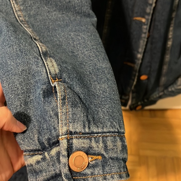 Streetwear Society Sherpa Lined Denim Jacket - Picture 4 of 4